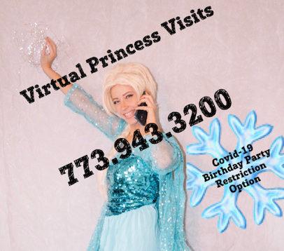 Princess Video Calls, ZOOM Princess Party