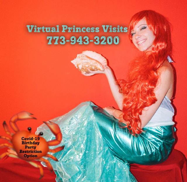 ZOOM Princess Parties, Virtual Princess Parties