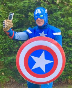 Superhero Video Calls, ZOOM Superhero Party
